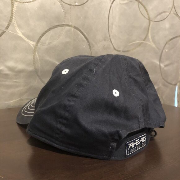 Jebel Sifah Golf Course Hat Hook & Loop StrapBack Blue Ahead Lightweight Classic - Picture 5 of 9